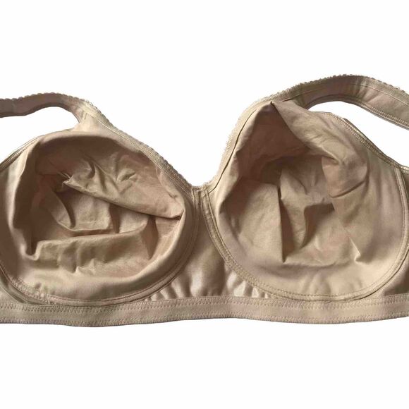 NEW Playtex 4745 18 Hour Wire Free Full Support Bra 44C Nude Beige Ultimate Lift - Picture 8 of 9
